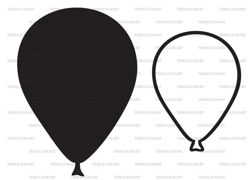 Balloon SVG TribaliumArtSF 