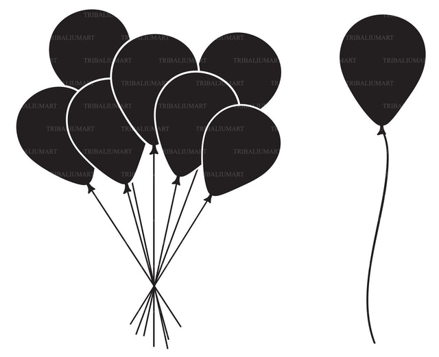 Balloon SVG TribaliumArtSF 