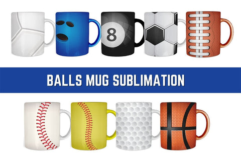 Balls Mug Sublimation Sublimation SvgOcean 