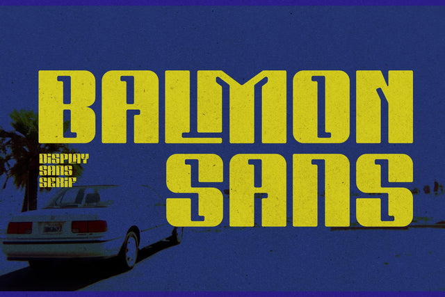 BALMON SANS Typeface Font Storytype Studio 