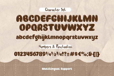 Baloon Everyday - Layered Font Font Arterfak Project 