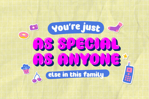 Baloon Everyday - Layered Font Font Arterfak Project 