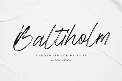 Baltiholm Font Allouse.Studio 