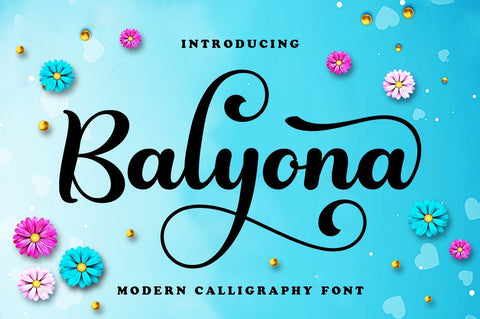 Balyona Font WsStudio 