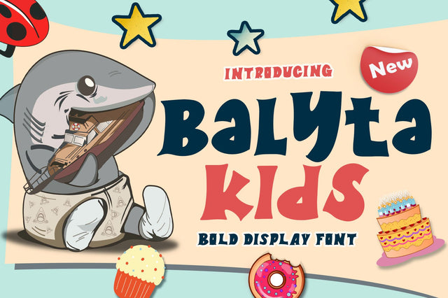 Balyta Kids Font Wildan Type 