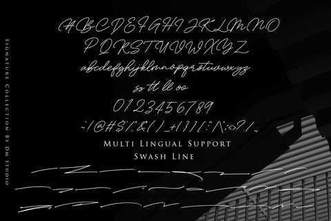Bambang Signature V2.0 - Signature Font Font Dm Letter Studio 
