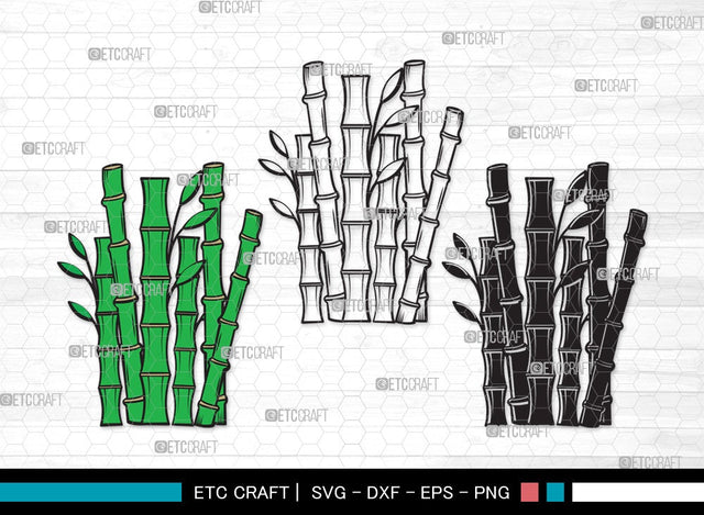 Bamboo SVG | Bamboo Stems Svg | Bamboo Plants Svg | Bamboo Trees Svg | Bamboo Clipart SVG ETC Craft 