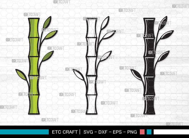 Bamboo SVG | Bamboo Stems Svg | Bamboo Plants Svg | Bamboo Trees Svg | Bamboo Clipart SVG ETC Craft 