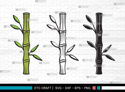 Bamboo SVG | Bamboo Stems Svg | Bamboo Plants Svg | Bamboo Trees Svg | Bamboo Clipart SVG ETC Craft 