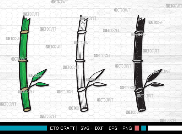 Bamboo SVG | Bamboo Stems Svg | Bamboo Plants Svg | Bamboo Trees Svg | Bamboo Clipart SVG ETC Craft 