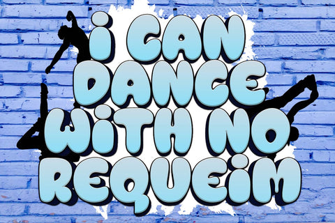 BAMEW - Display Graffiti Style Font Font twinletter 