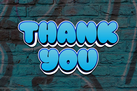 BAMEW - Display Graffiti Style Font Font twinletter 