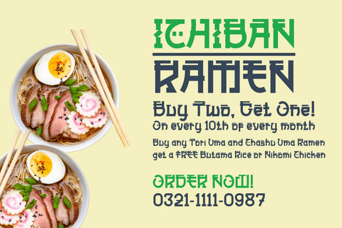 Bamida Faux Japanese Font Font twinletter 