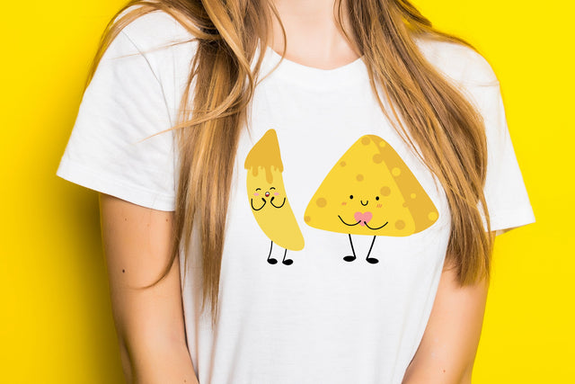 Banana Cheese Couple Illustration SVG SVG dapiyupi store 
