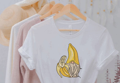 Banana Gnome Machine Embroidery Design Embroidery/Applique DESIGNS Angie 