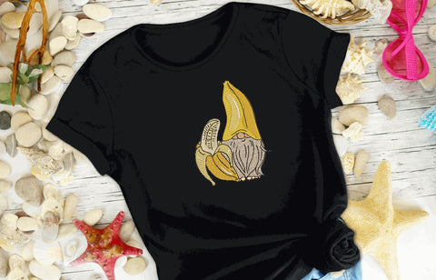 Banana Gnome Machine Embroidery Design Embroidery/Applique DESIGNS Angie 