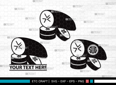 Banana Monogram SVG | Banana Svg | Fruits Svg | Peeled Banana Svg | Banana Bunch Svg | Banana Clipart SVG ETC Craft 