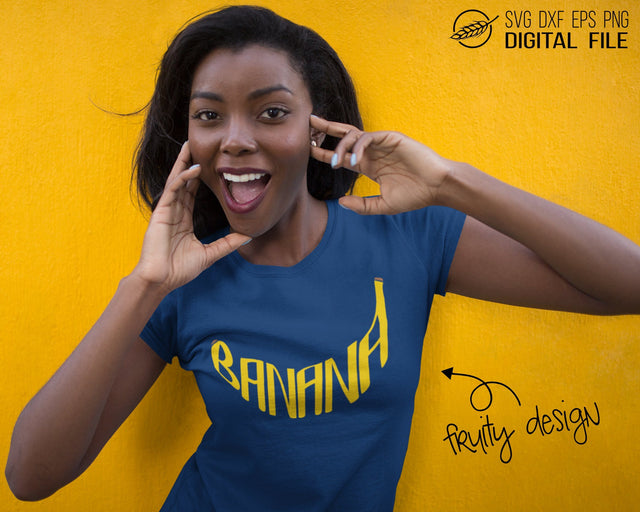 Banana - SVG cut file SVG Boertiek 