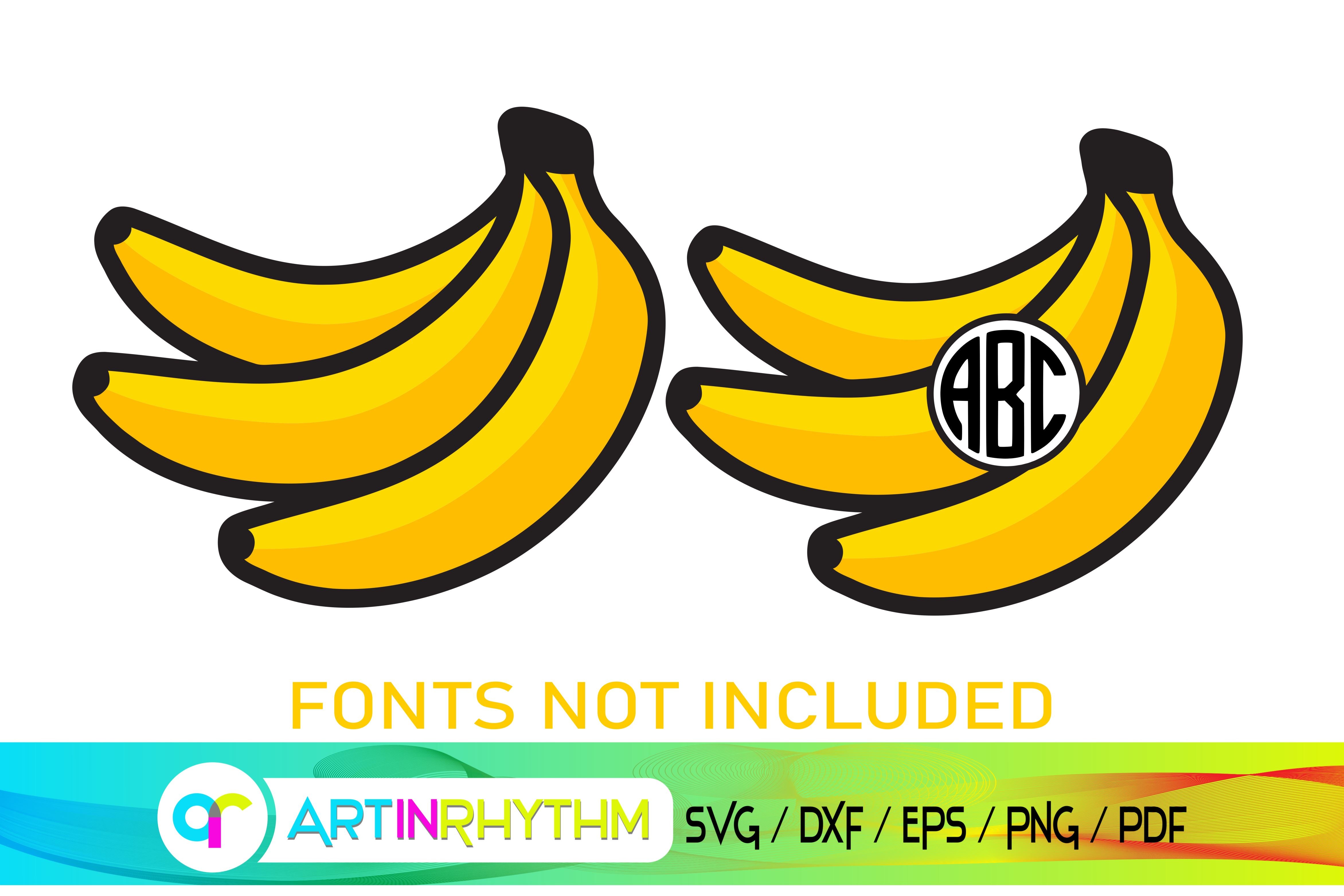 Banana Icon Fruit PNG & SVG Design For T-Shirts