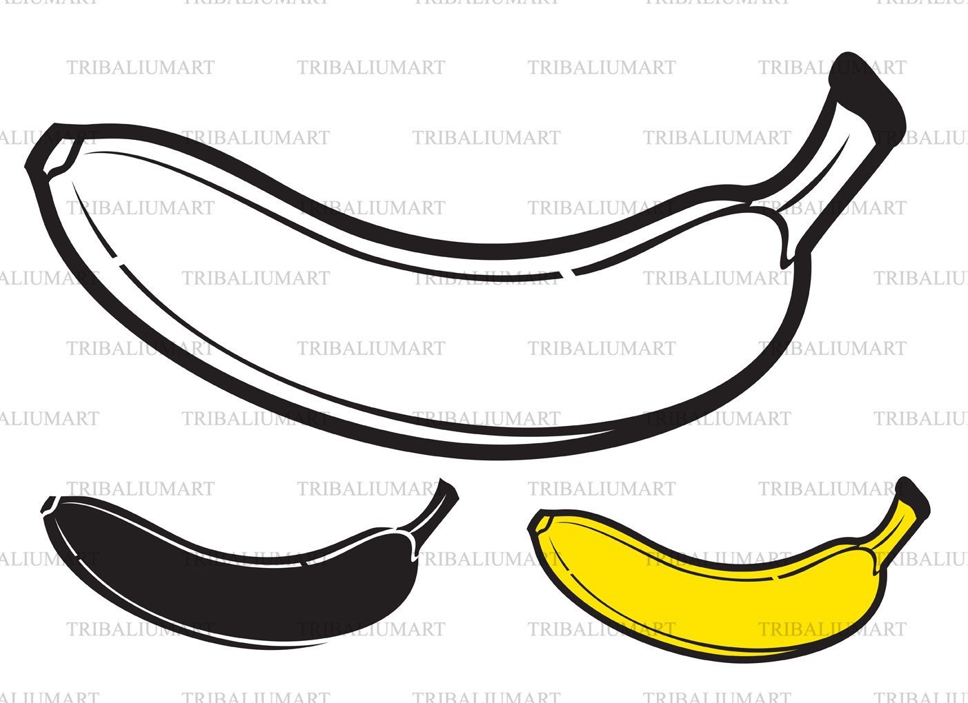 Peeled Banana Semi Flat PNG & SVG Design For T-Shirts