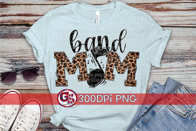 Band Mom PNG for Sublimation Sublimation Greedy Stitches 