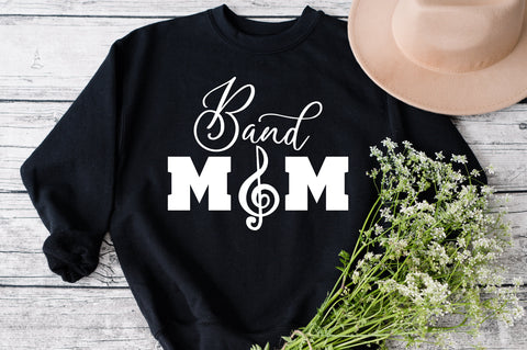 Band Mom svg, Band SvG, Band Mom svg, Band Mom SvG, Band DxF, Mom SvG, Band, Marching Band SvG, Instant Download Cut File SVG Fauz 