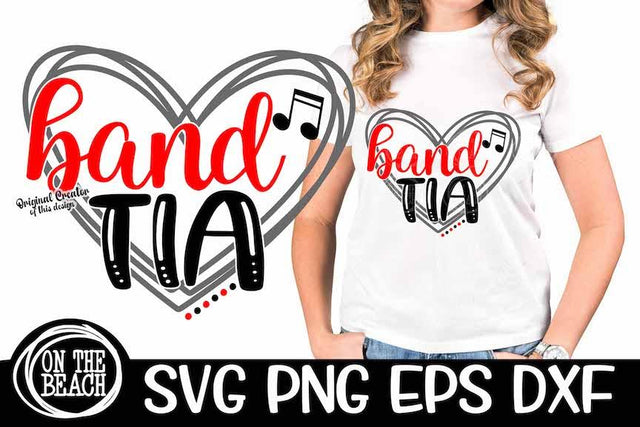 Band Tia SVG - DXF - EPS - PNG - Cutting - Sublimation SVG On the Beach Boutique 