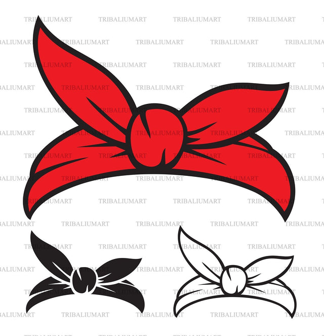 Bandana (Headband) SVG TribaliumArtSF 