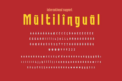 Bandiko | Retro Condensed Font Font twinletter 