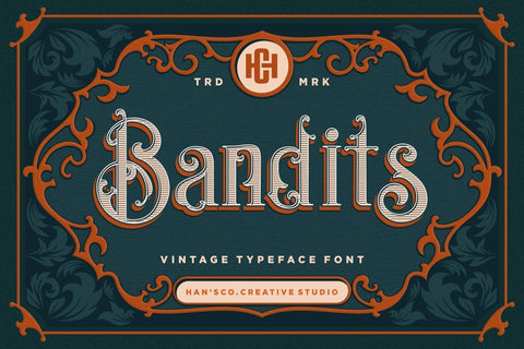 Bandits Font Hans Co 