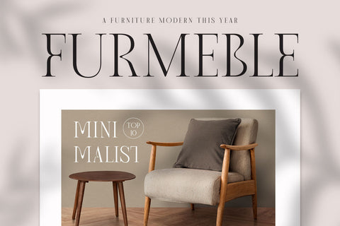 Banery - Modern Serif Font Arterfak Project 