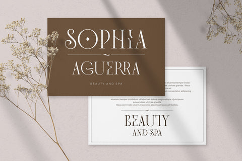 Banery - Modern Serif Font Arterfak Project 