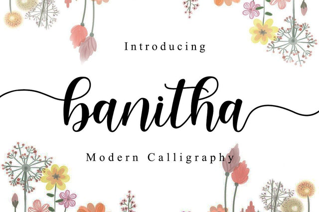 Banitha Font Manjali_Studio 