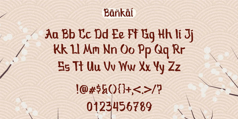 Bankai - Hand Drawn Japanese Font Allouse.Studio 