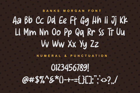 Banks Morgan Font Dumadistyle 