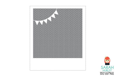 Banner Polaroid SVG Sarah Hurley 