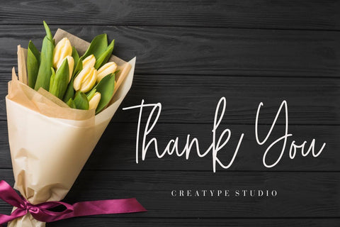 Baquette Monoline Script Font Creatype Studio 