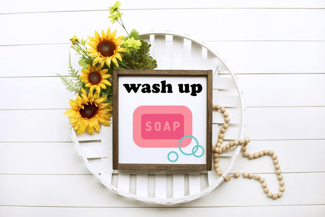 Bar of Soap Wash Up SVG Designed by Geeks 