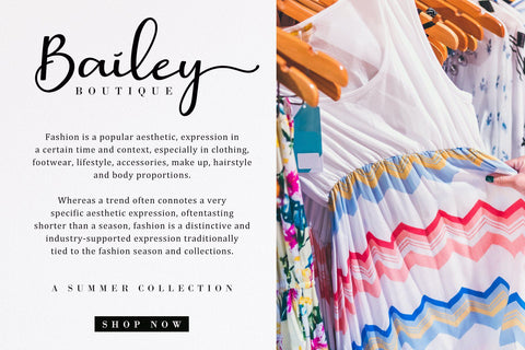 Barbara Calligraphy Font AEN Creative Store 