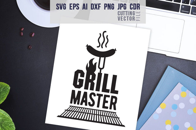 Barbecue Grill Master SVG SVG VectorSVGdesign 