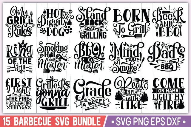 Barbecue SVG Bundle SVG Ariyan 