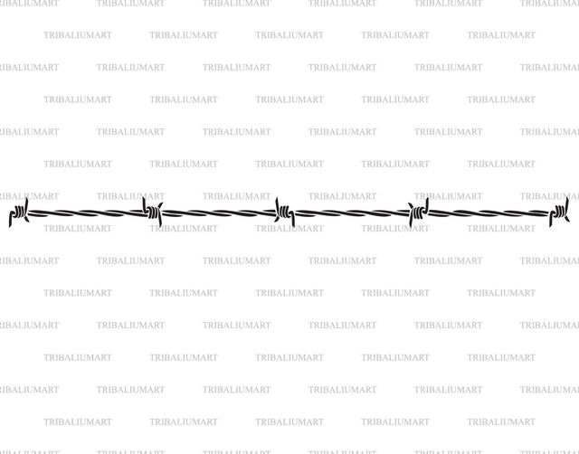 Barbed or Barb Wire SVG TribaliumArtSF 