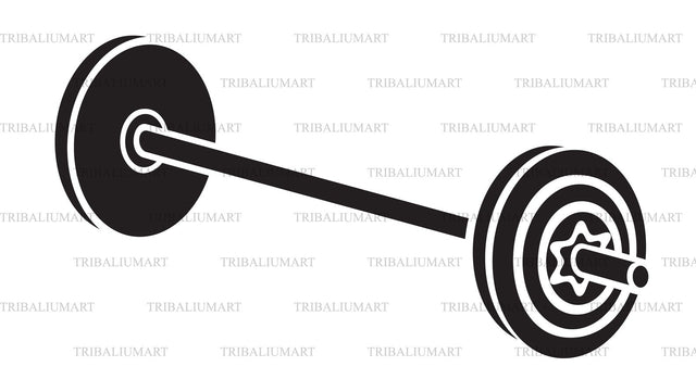 Barbell SVG TribaliumArtSF 