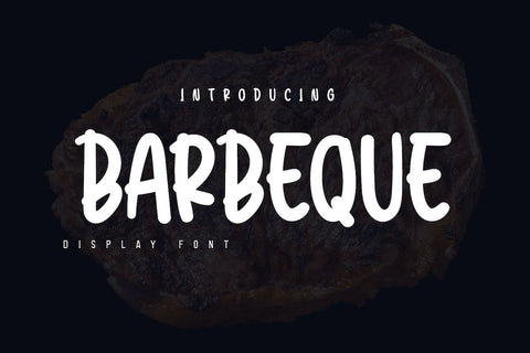 Barbeque Font twinletter 