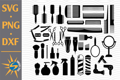 Barber Silhouette SVG, PNG, DXF Digital Files Include SVG SVGStoreShop 