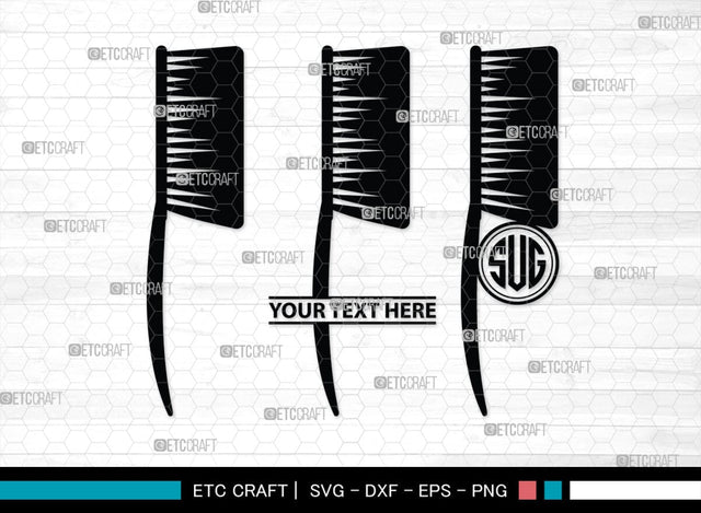 Barber Tool Monogram, Barber Tool Silhouette, Barber Tool SVG, Razor Svg, Barber Shop Svg, Hairdresser Svg, Barber Tool Bundle, SB00180 SVG ETC Craft 