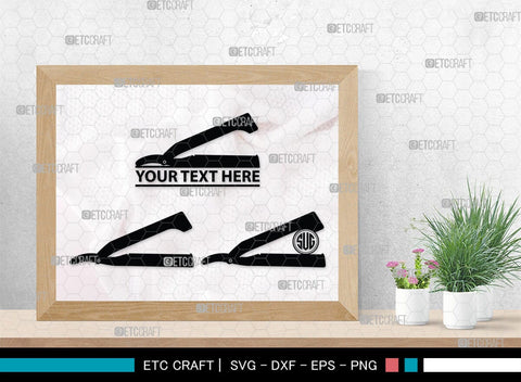 Barber Tool Monogram, Barber Tool Silhouette, Barber Tool SVG, Razor Svg, Barber Shop Svg, Hairdresser Svg, Barber Tool Bundle, SB00180 SVG ETC Craft 