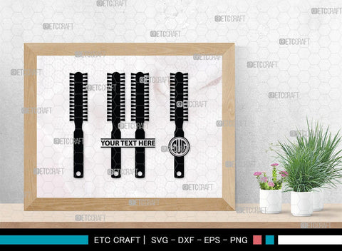 Barber Tool Monogram, Barber Tool Silhouette, Barber Tool SVG, Razor Svg, Barber Shop Svg, Hairdresser Svg, Barber Tool Bundle, SB00180 SVG ETC Craft 