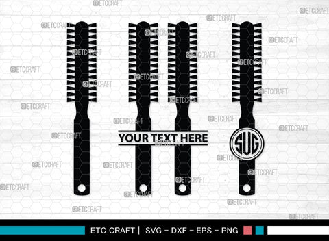 Barber Tool Monogram, Barber Tool Silhouette, Barber Tool SVG, Razor Svg, Barber Shop Svg, Hairdresser Svg, Barber Tool Bundle, SB00180 SVG ETC Craft 