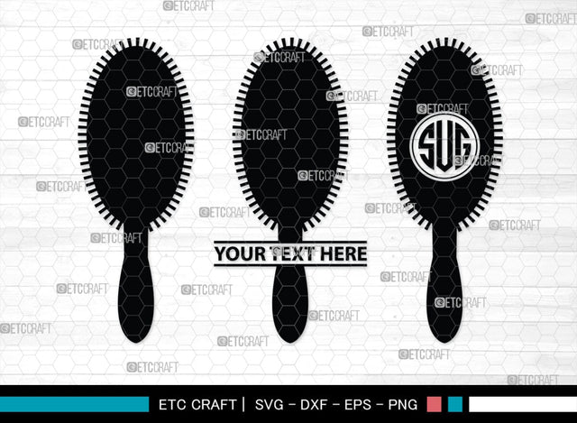 Barber Tool Monogram, Barber Tool Silhouette, Barber Tool SVG, Razor Svg, Barber Shop Svg, Hairdresser Svg, Barber Tool Bundle, SB00180 SVG ETC Craft 